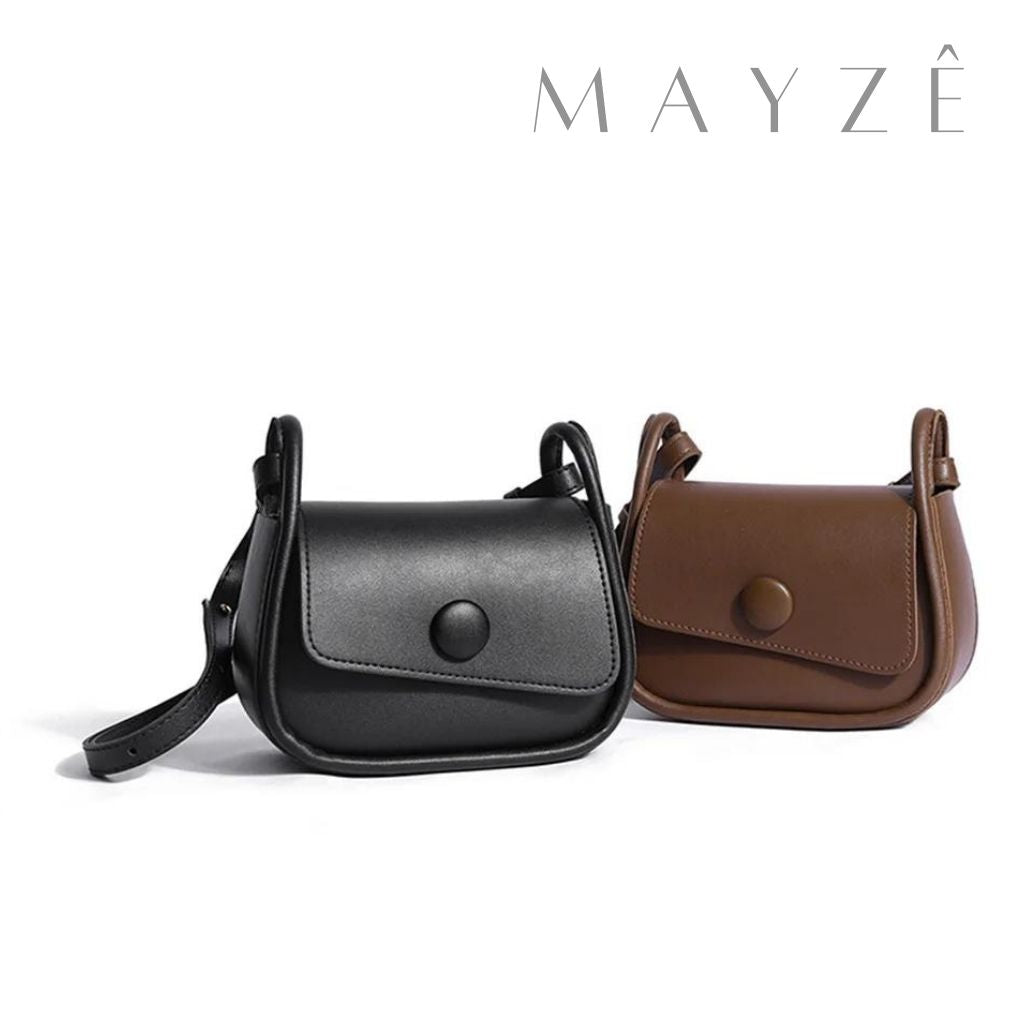 Loja Mayzê, Bolsa Olívia, Bolsa de couro, bolsa pequena, bolsa de ombro, bolsa versátil, bolsa da moda, bolsa feminina, bolsa de grife, bolsa de luxo, bolsa clean, bolsa em promoção, mayze