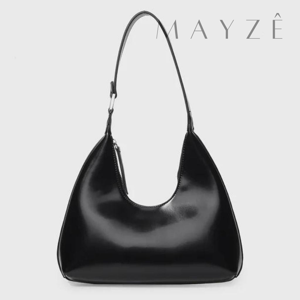 Loja Mayzê, Bolsa July, Bolsa Hobo, bolsa em alta, bolsa marrom, bolsa da moda, bolsa de festa, bolsa versátil, bolsa elegante, bolsa baguete, bolsa de ombro, bolsa em promoção, bolsa do tiktok, bolsa do instagram, bolsa do  facebook, bolsa preta, bolsa branca, bolsa café, mayzê, mayze