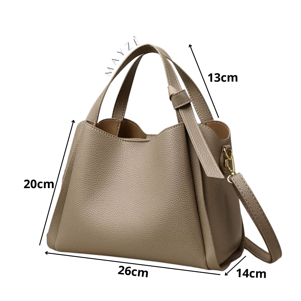 Loja Mayzê, Bolsa Couro Tiracolo Serena, Loja Mayzê, bolsa de mão, bolsa de couro, bolsa feminina, bolsa crossbody, bolsa tiracolo, mayze, lojamayze.com, lojamayze.com.br