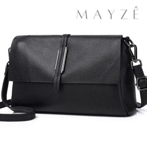 Bolsa Tiracolo Couro Legítimo Leidiane, Loja Mayzê, Bolsa Leidiane, Bolsa de couro legítmo, bolsa de couro genuíno, bolsa de couro de vaca, bolsa chique, bolsa elegante, bolsa original, bolsa feminina, bolsa em promoção, bolsa versátil, loja mayzê confiável, loja mayzê site seguro, mayze.