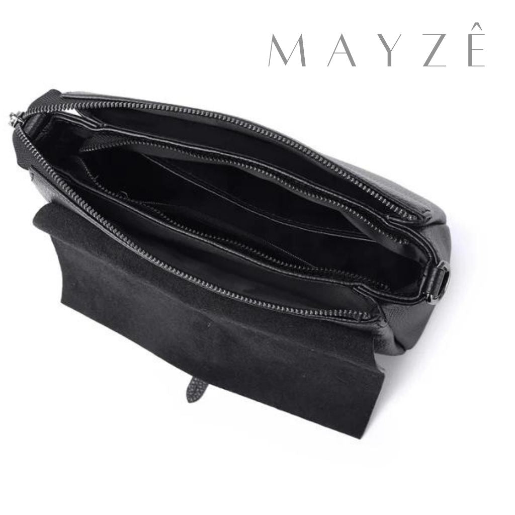 Loja Mayzê, Bolsa Leidiane, Bolsa de couro legítmo, bolsa de couro genuíno, bolsa de couro de vaca, bolsa chique, bolsa elegante, bolsa original, bolsa feminina, bolsa em promoção, bolsa versátil, loja mayzê confiável, loja mayzê site seguro, mayze.