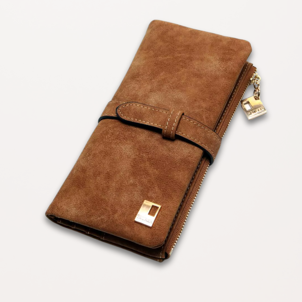 Carteira Feminina de Camurça Tarsila, carteira feminina, carteira de mulher elegante, loja mayzê, mayzê, www.lojamayze.com.br, www.lojamayze.com