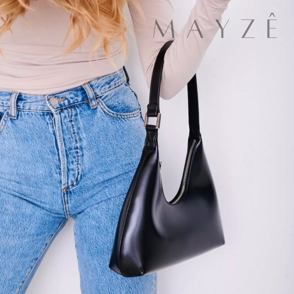 Loja Mayzê, Bolsa July, Bolsa Hobo, bolsa em alta, bolsa marrom, bolsa da moda, bolsa de festa, bolsa versátil, bolsa elegante, bolsa baguete, bolsa de ombro, bolsa em promoção, bolsa do tiktok, bolsa do instagram, bolsa do  facebook, bolsa preta, bolsa branca, bolsa café, mayzê, mayze