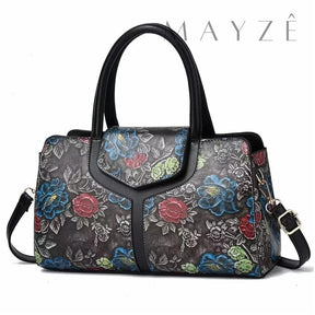 Bolsa Moiza, moiza, Loja Mayzê, mayze, mayzê, bolsa de couro, bolsa média, bolsa diferente, bolsa tote, bolsa de ombro, bolsa de mão, bolsa elegante, bolsa tradicional, bolsa florada, bolsa barata, bolsa com frete grátis, bolsa pro dia a dia, bolsa casual