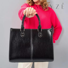 Loja Mayzê, Bolsa Marieta, Bolsa de couro, bolsa grande, bolsa tote bag, bolsa de couro genuíno, bolsa elegante, bolsa para uso diário, bolsa do dia a dia, bolsa de luxo, bolsa em promoção, a loja mayzê confiável, mayze