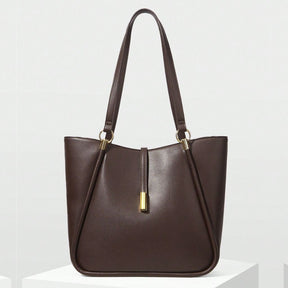 Bolsa Feminina Casual Toque Dourado Anahí, Loja Mayzê, www.lojamayze.com.br