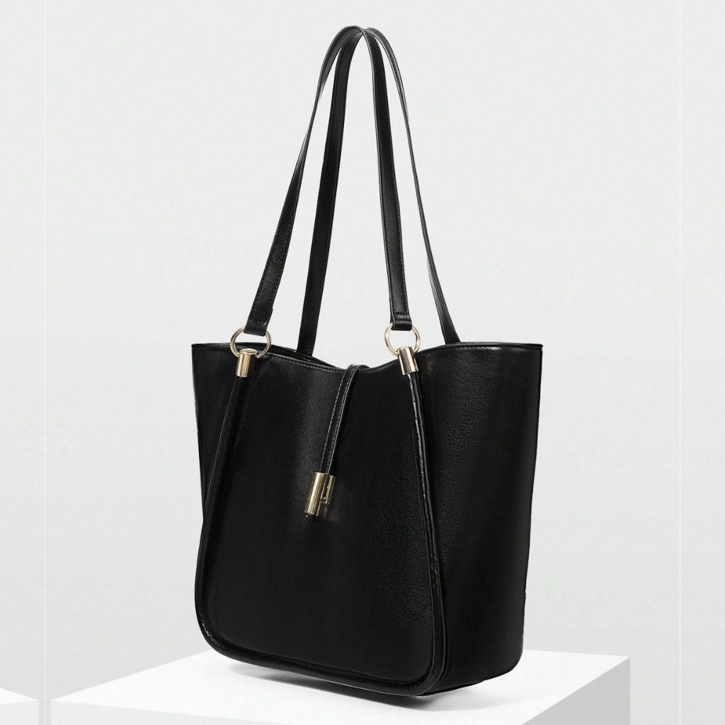 Bolsa Feminina Casual Toque Dourado Anahí, Loja Mayzê, www.lojamayze.com.br