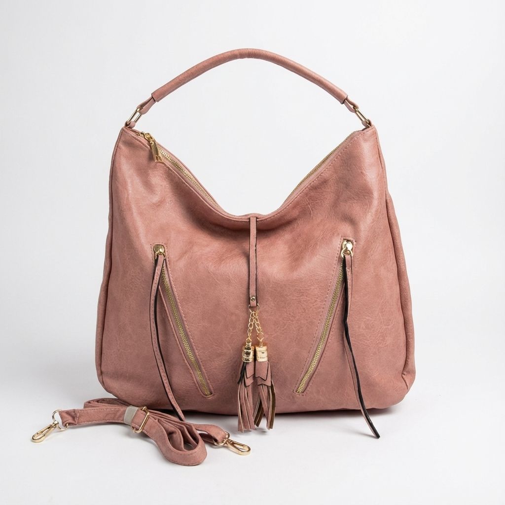 Bolsa feminina grande Agnes Mayzê. Couro ecológico, alta capacidade e alça transversal. Ideal para trabalho, faculdade e viagens com estilo e praticidade.