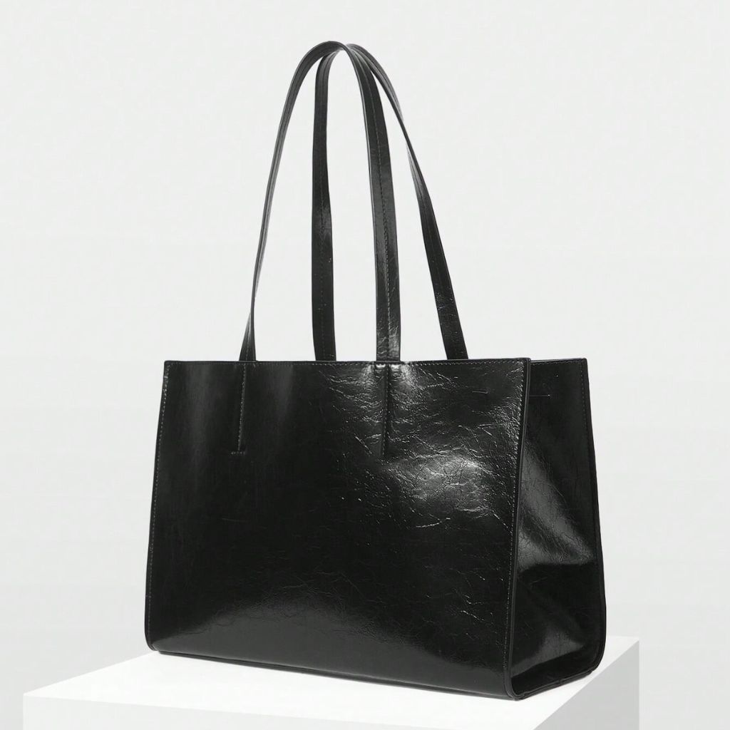 Bolsa Feminina Tote Laminada Média Bartira, Loja mayzê, www.lojamayze.com.br