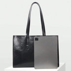 Bolsa Feminina Tote Laminada Média Bartira, Loja mayzê, www.lojamayze.com.br