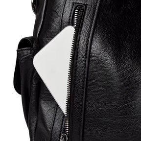 Bolsa média tote Naomi Mayzê. Couro ecológico, vários bolsos, alça transversal removível e ótima organização para o dia a dia.