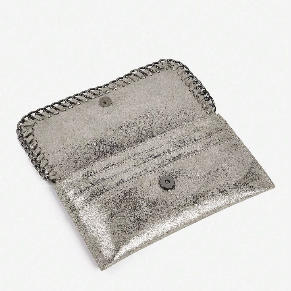 Carteira Feminina Brilhosa Hortência, Loja Mayzê