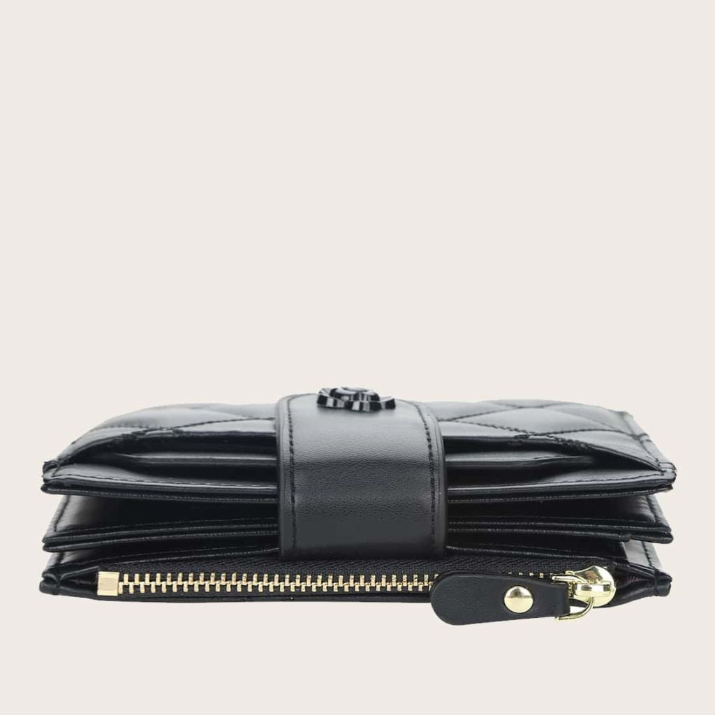 Carteira Feminina Matelassada Fleur Ísis, Loja Mayzê