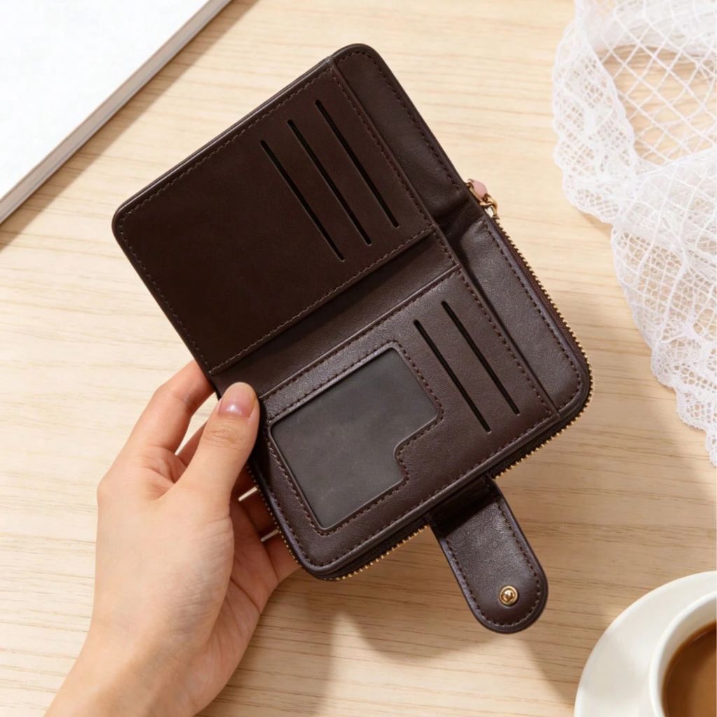 Carteira Feminina Pequena Canvas Duo Mayzê, www.lojamayze.com.br