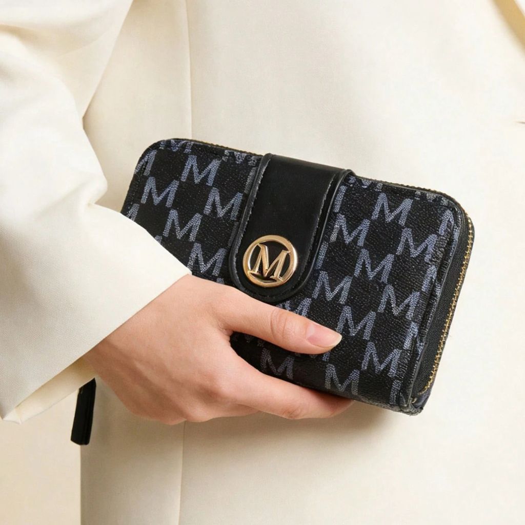 Carteira Feminina Pequena Canvas Duo Mayzê, www.lojamayze.com.br