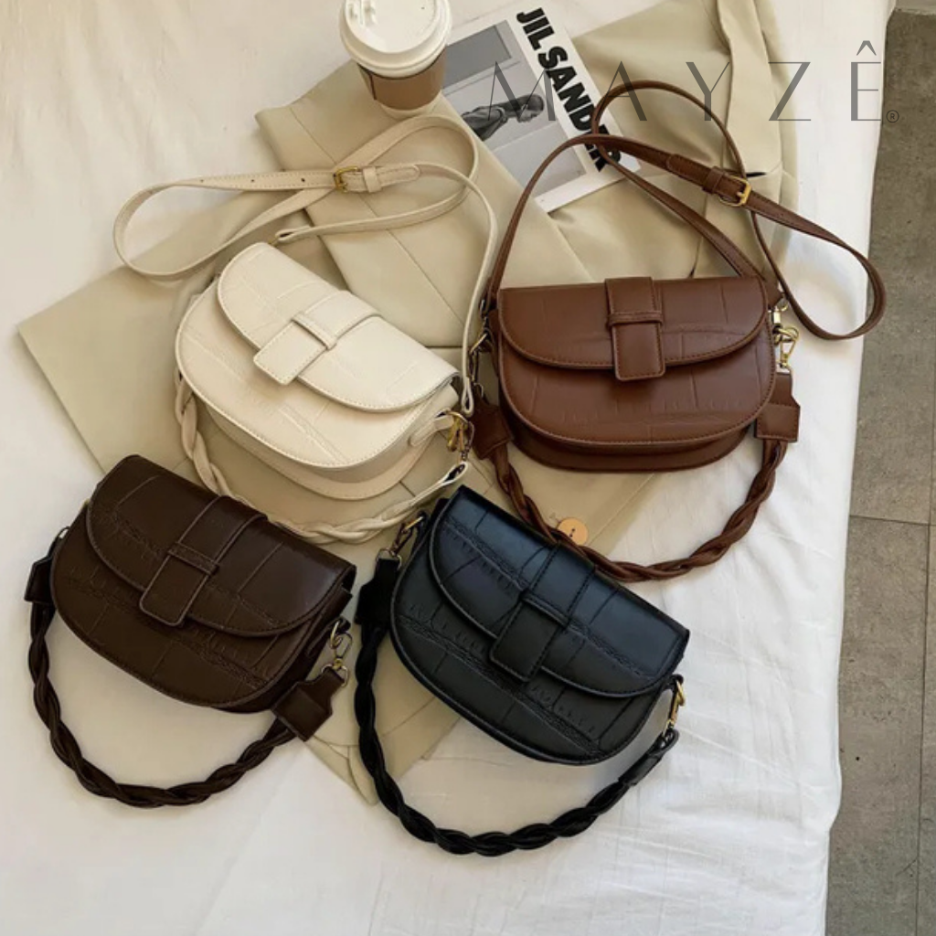 Loja Mayzê, Bolsa giorgia, Bolsa da moda, bolsa de grife, bolsa de ombro, bolsa crossbody, bolsa feminina, bolsa de couro, bolsa coringa, bolsa versátil, loja mayze, lojamayze.com.br, lojamayze.com