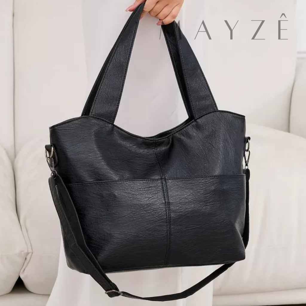 Bolsa Grande Feminina Eloise, Loja Mayzê Oficial, Loja Mayzê, Mayzê, mayze, Loja de bolsas, bolsas, bolsa, bolsa Eloisa, Eloisa, bolsa de couro, bolsa pro dia a dia, bolsa de ombro, tiracolo, bolsa em alta, bolsa na moda, bolsa tiktok, bolsa instagram, bolsa em conta, bolsa em promoção, frete grátis, bolsa em promoção, bolsa com divisorias, bolsa grande, bolsa pratica, bolsa branca, bolsa preta,  bolsa diferente, bolsa elegante, bolsa chique, bolsa chic, bolsa bonita, lojamayze.com, lojamayze.com.br