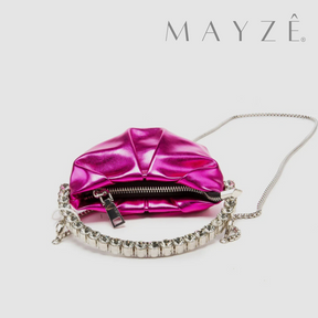 Loja Mayzê, Bolsa Susane, bolsa de festa, bolsa de mão, bolsa elegante, bolsa pequena, bolsa em alta, bolsa tiktok, bolsa brilhosa, bolsa elegante, bolsa em promoção, mayzê, mayze