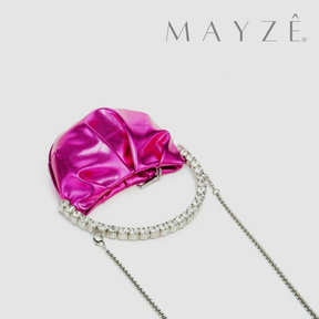 Loja Mayzê, Bolsa Susane, bolsa de festa, bolsa de mão, bolsa elegante, bolsa pequena, bolsa em alta, bolsa tiktok, bolsa brilhosa, bolsa elegante, bolsa em promoção, mayzê, mayze