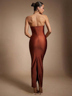 Vestido Elegante com Franjas Accent, Loja Mayzê