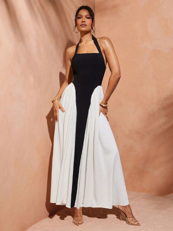 Vestido Longo Essência Un Feminina Casual Mayzê