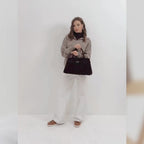 Bolsa Média Camurça Tote Cléo, Loja Mayzê, camurça, bolsa de camurça mayze, lojamayze.com, lojamayze.com.br